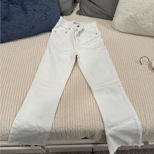 Zara White Women Jeans
